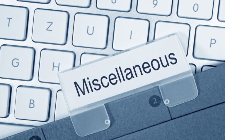 Miscellaneous